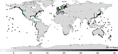 Data-Driven Modeling of Global Storm Surges